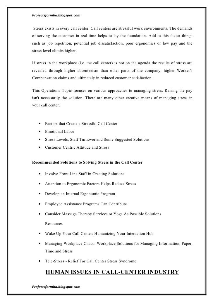 Call Center Design Questionnaire | human issues in call centers and bpo industry Call Center Design Questionnaire | human issues in call centers and bpo industry