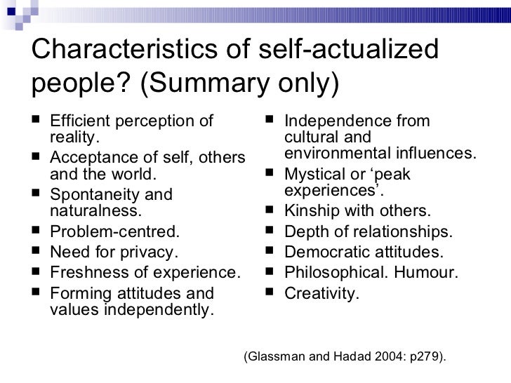 Humanistic Psychology Maslow Draft 1 11
