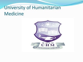 University of Humanitarian
Medicine
 