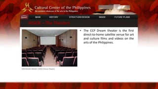 CULTURAL CENTER OF THE PHILIPPINES BY RG GARBIN | PPTX