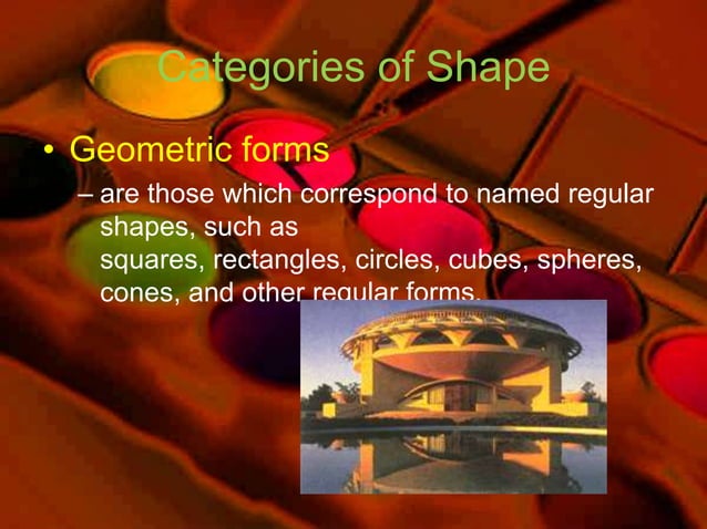 Organization Of Visual Arts PPT