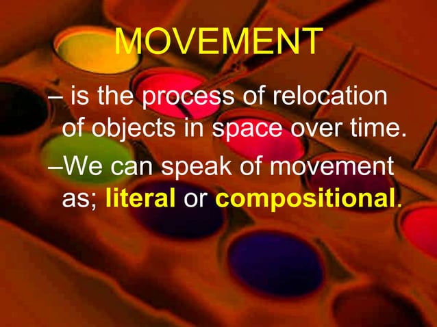 Organization Of Visual Arts PPT