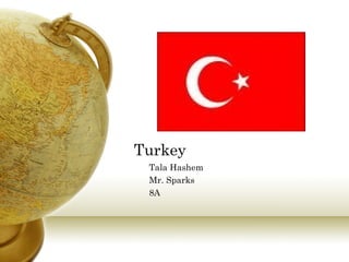 Turkey Tala Hashem Mr. Sparks 8A 