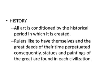 Humanities 101 Art Appreciation