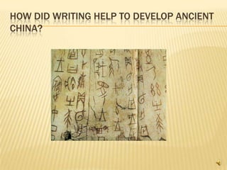 Development In Chinese Writing Humanities chinese writing | PPTX