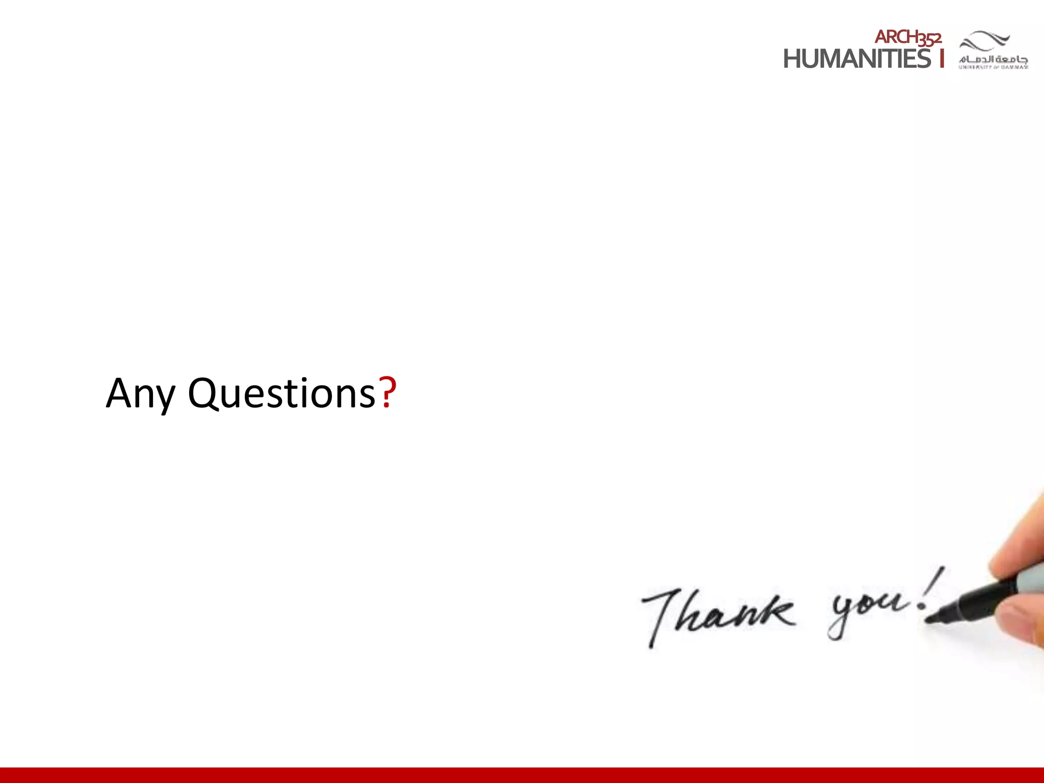 ARCH352
Any Questions?
 