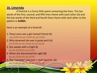 Humanities: POETRY | PPTX