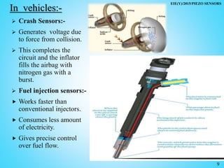 Piezoelectric Sensors: Brief Discussion PPTX