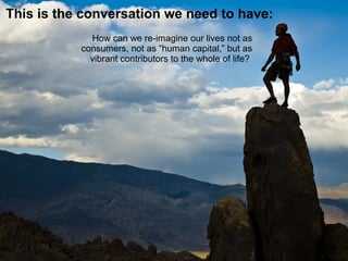 This is the conversation we need to have:
 