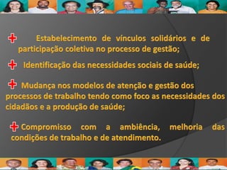 Humanização da assistencia
