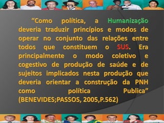 Humanização da assistencia
