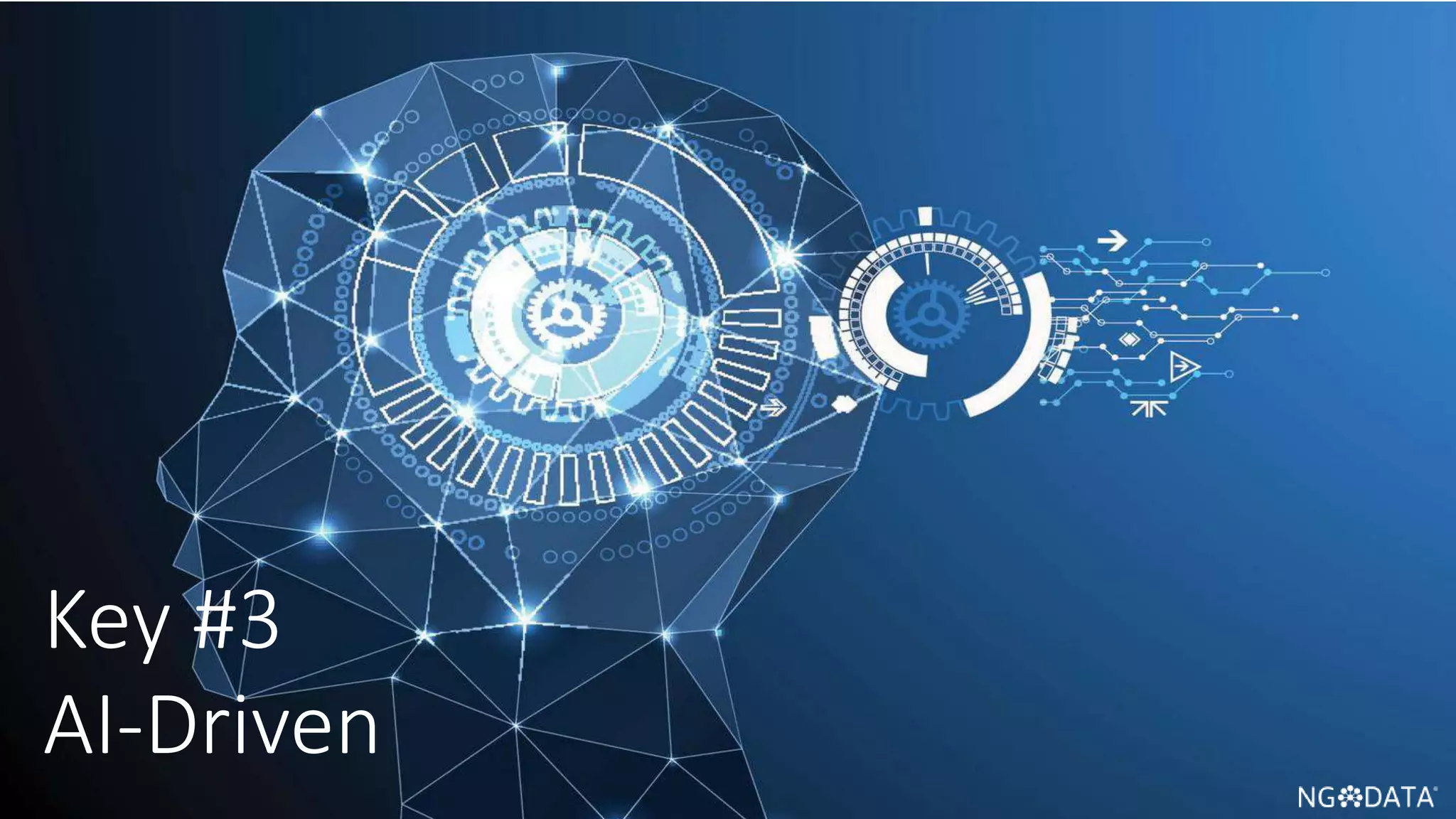 22 Copyright 2017 NGDATA
®, Inc.
AI-Driven
Key #3
 