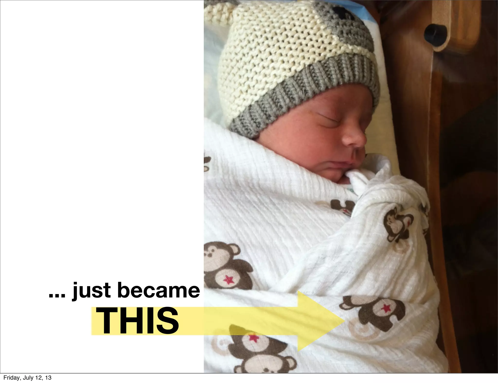 THIS
... just became
Friday, July 12, 13
 