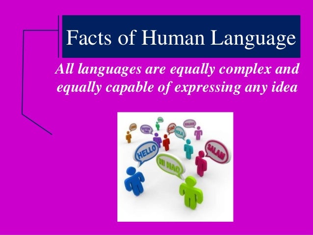 Human Language (Begin the from word, Relation between sound and meani…