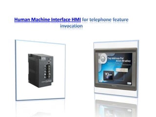 Human machine interface | PPTX