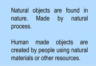 Human Made Objects Examples Exploring Natural and Human-Made Objects Seen in the Sky ...