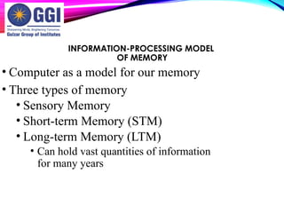 Cba Memory human memory.pptx by Nisar Ahmad Haris . | PPTX