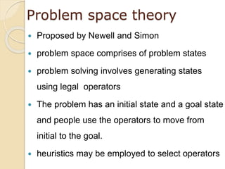 HCI Fundamentals - Part 2 : Human memory and thinking | PPT
