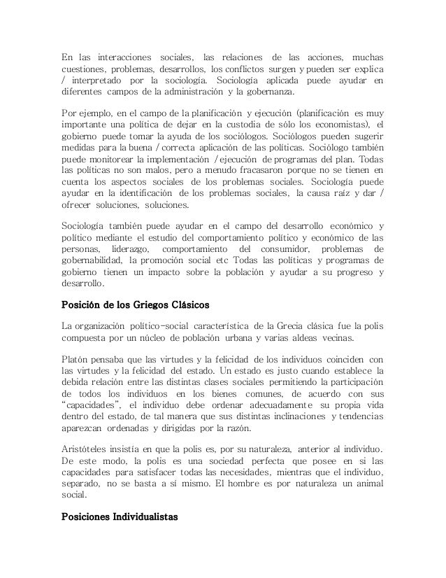 Politica desde el punto de vista sociologico de Politica desde el punto de vista sociologico de