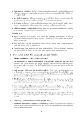 Humanoid Robots Overview: Present and Future | PDF