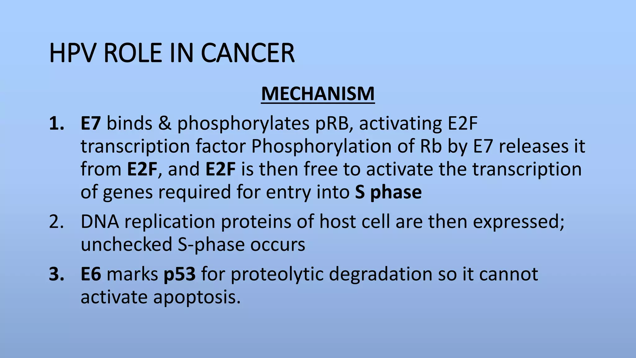 Human Papillomavirus and Cervical Cancer | PPTX
