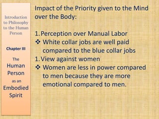 Embodied Labor Human person as an embodied spirit.docx
