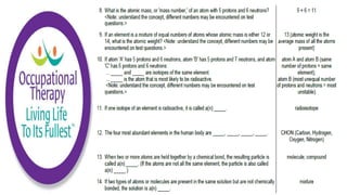 Human Physiology Chemistry