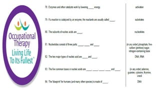 Human Physiology Chemistry
