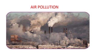 AIR POLLUTION
 
