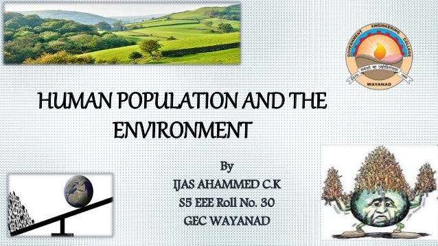 Human Population And The Environment
