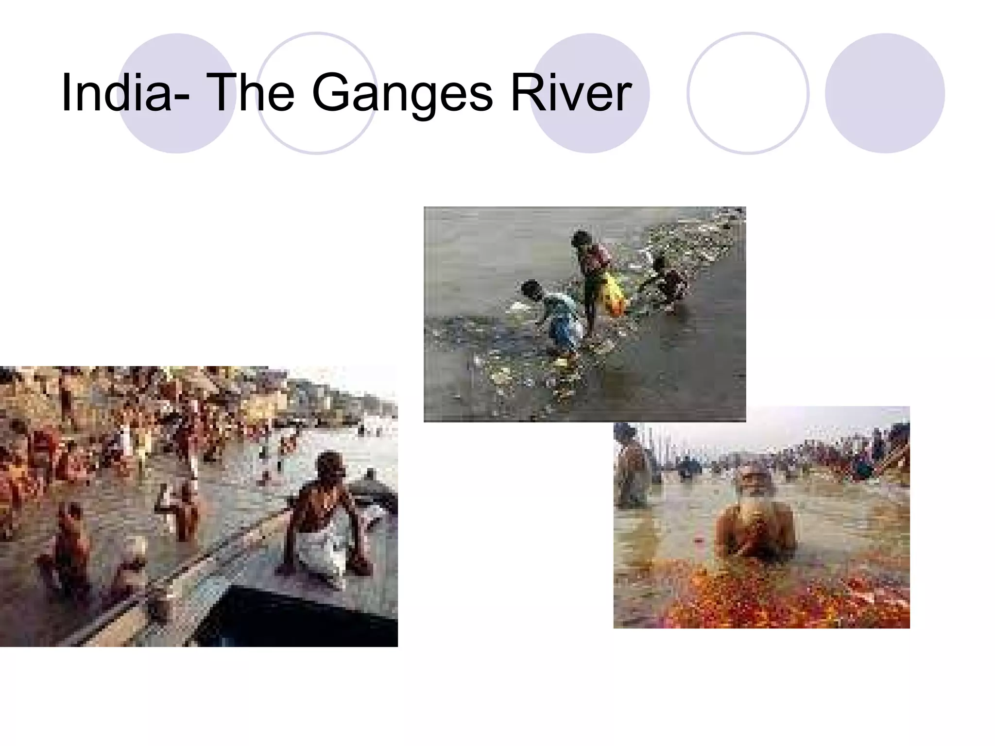 India- The Ganges River 
