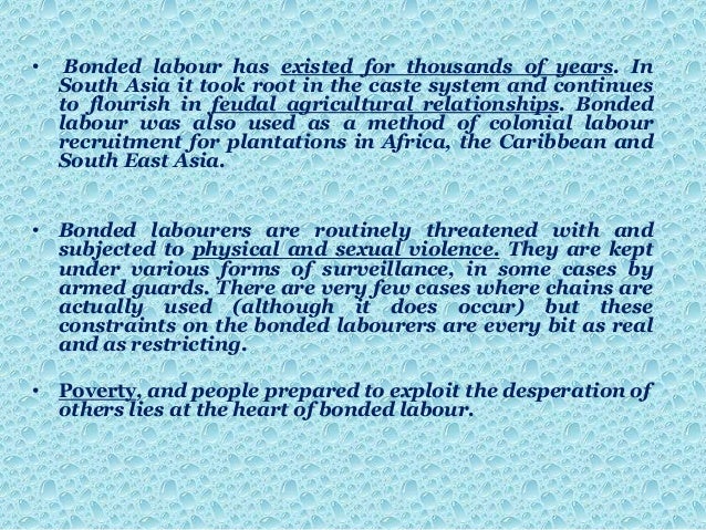 Bonded Labours