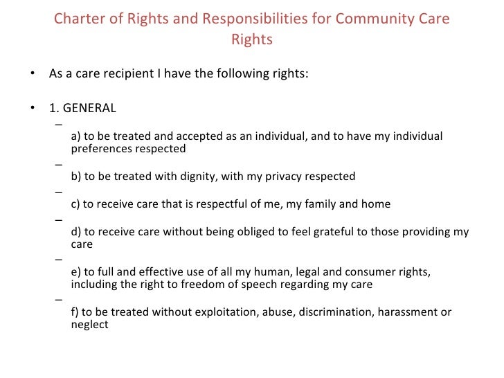 Aged Care Rights