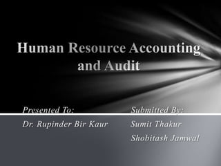 Presented To: Submitted By:
Dr. Rupinder Bir Kaur Sumit Thakur
Shobitash Jamwal
 