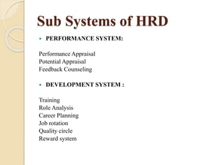 Human resource development | PPT