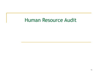 Human Resource Audit




                       79
 