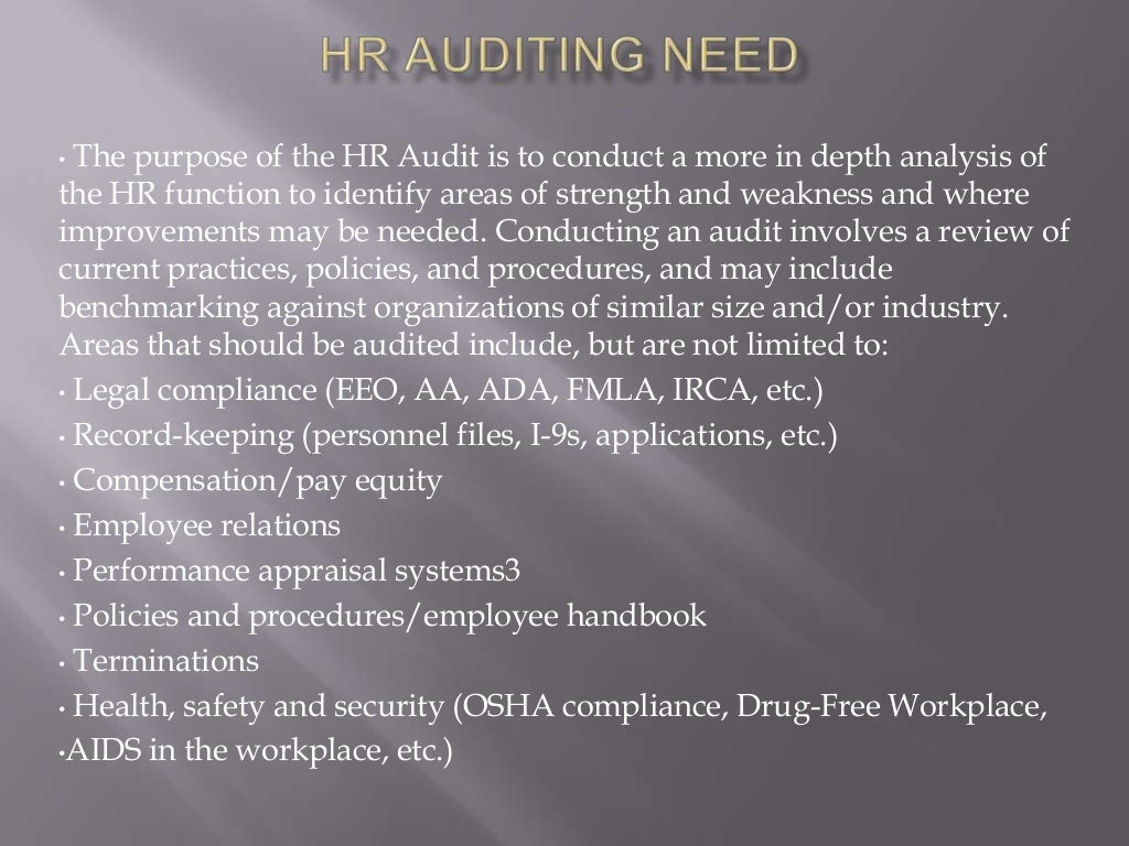 Human resource evaluation