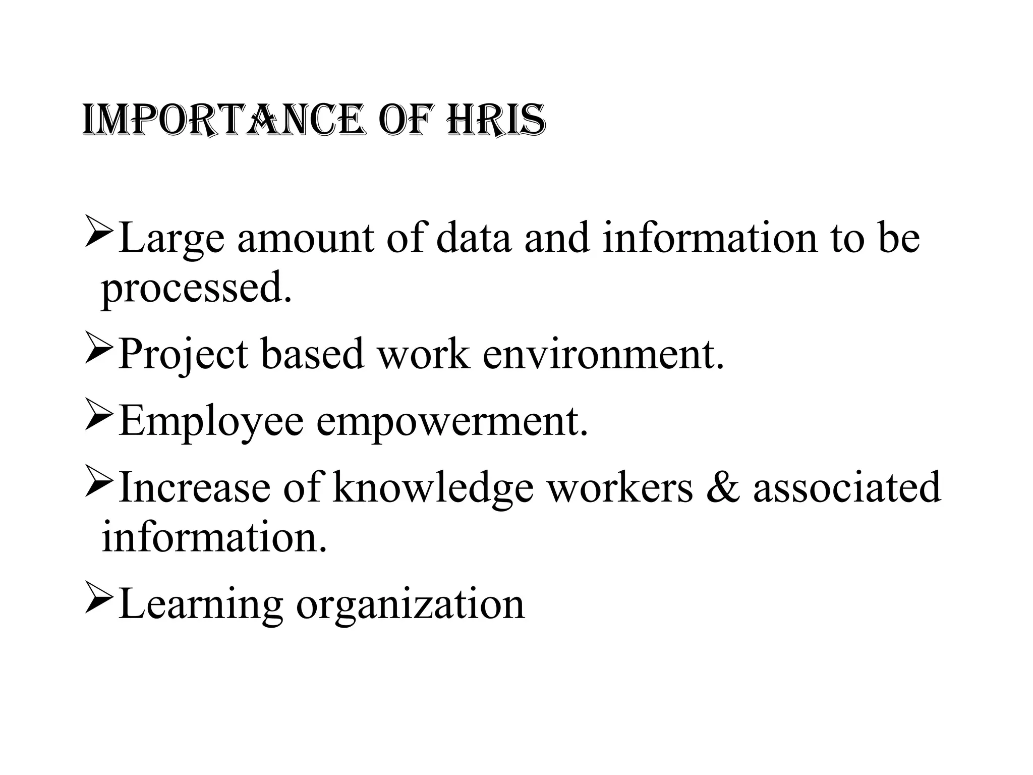 Human resource information system | PPT