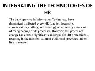 Human resource information system | PPTX