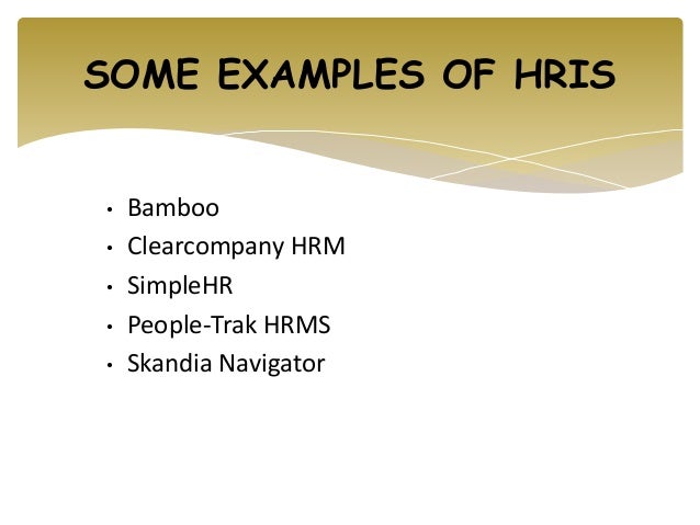 examples of human resources