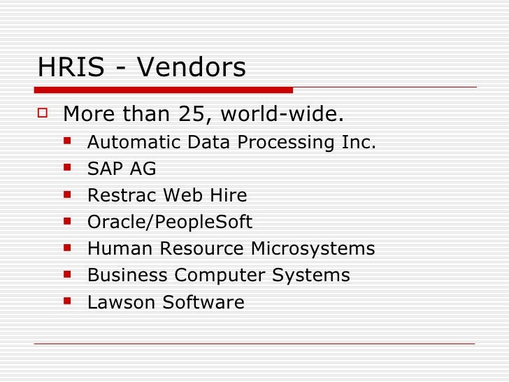 hris vendors