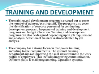 Human resource policy of hul | PPTX