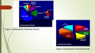 Figure: Components of Monthly Payroll
Figure: Components of Annual Payroll
 