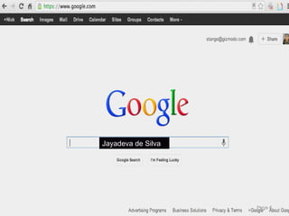 PagePage 44
Jayadeva de Silva
 