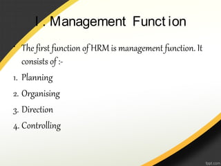 Introduction of Human resource management | PPT