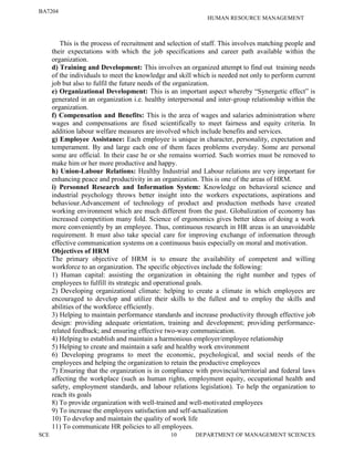 A complete guide notes on HRM | PDF