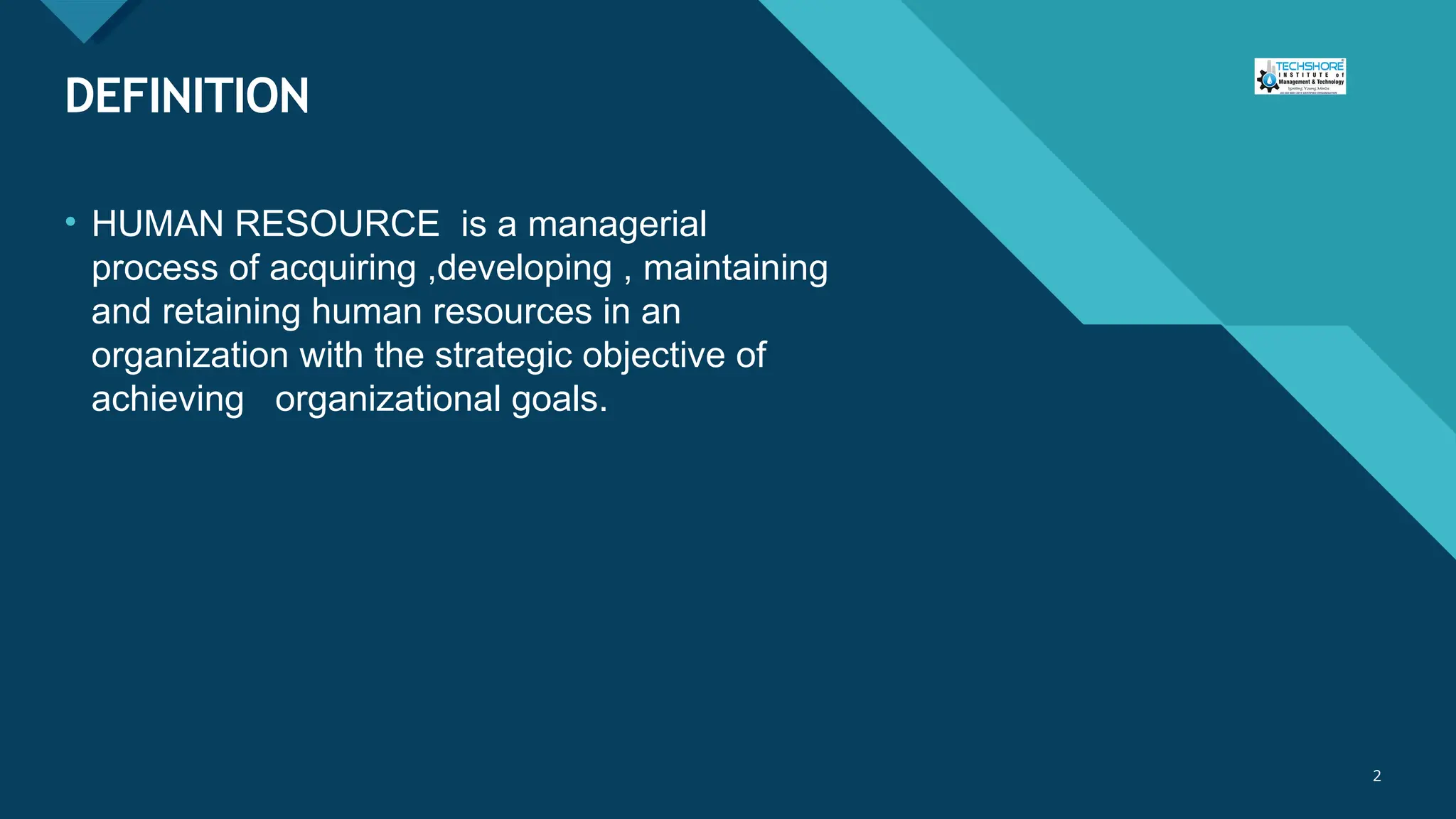 Human Resource Management in Healthcare: Building a Resilient Workforce for  Quality Care | PPTX