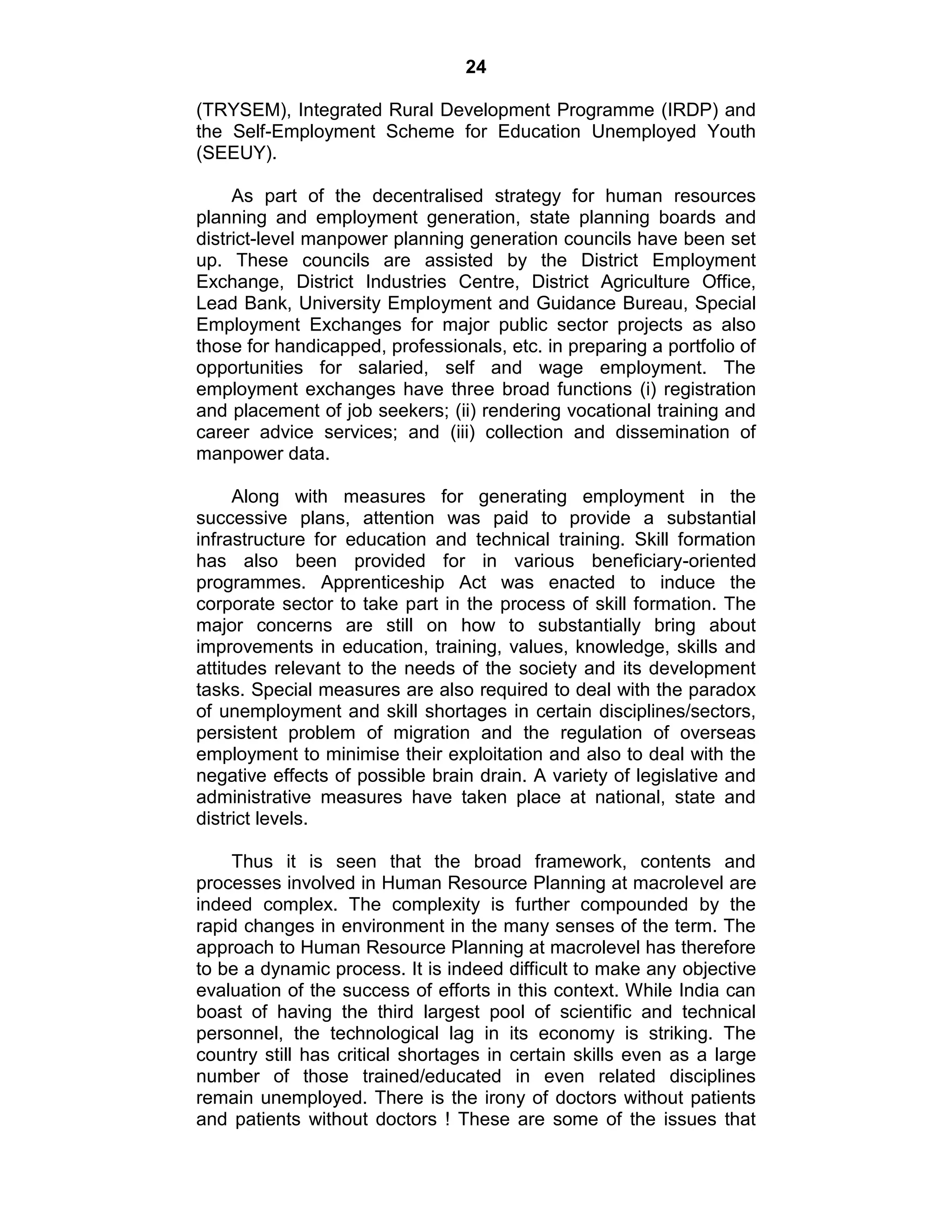 TRAINING AND DEVELOPMENT IN HUMAN RESOURCE MANAGEMENT PDF NOTES visual data 4