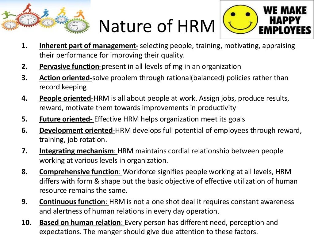 presentation topics for human resource management
