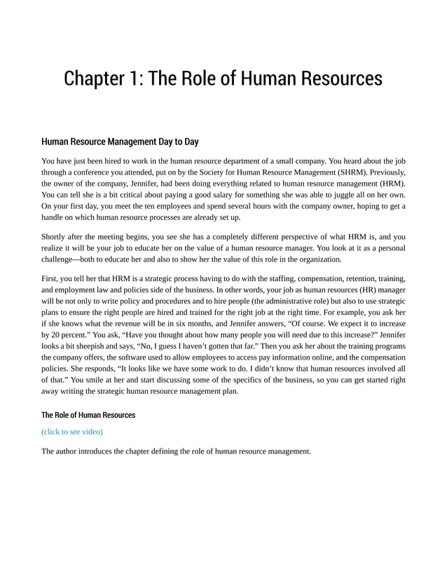 Human Resource Management Textbook Pdf